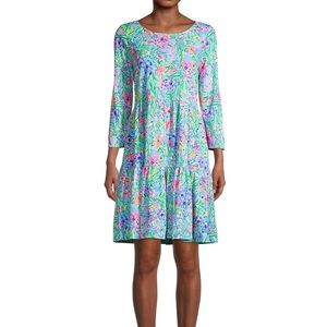 Lilly Pulitzer Geanna Floral Cotton Dress